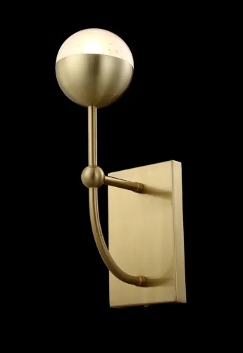 Бра TRUENA AP1 BRONZE Crystal Lux прозрачный на 1 лампу, основание бронзовое в стиле современный арт-деко фото 4